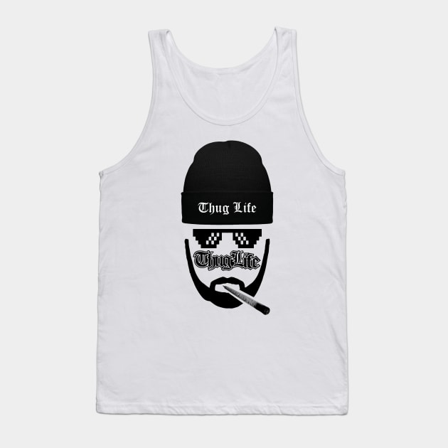 Thug Life Tank Top by aissam96